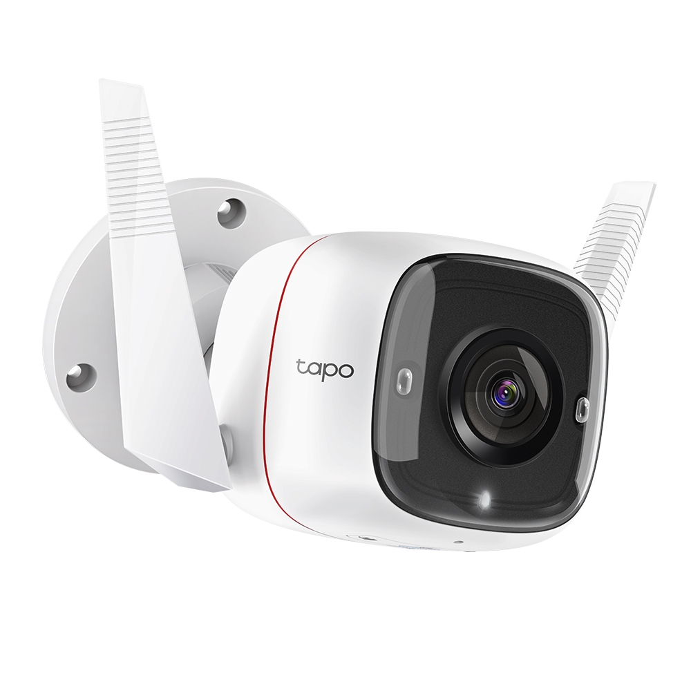 TP-Link, Cámara de vigilancia 2K 3MP, exteriores, Wi-Fi/RJ45 · TapoC310