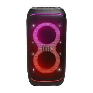 JBL PartyBox Stage 320, Altavoz portátil con ruedas para fiestas, Bluetooth/USB/AUX, 18h, 240W (Negro) · JBLPBSTAGE320AM