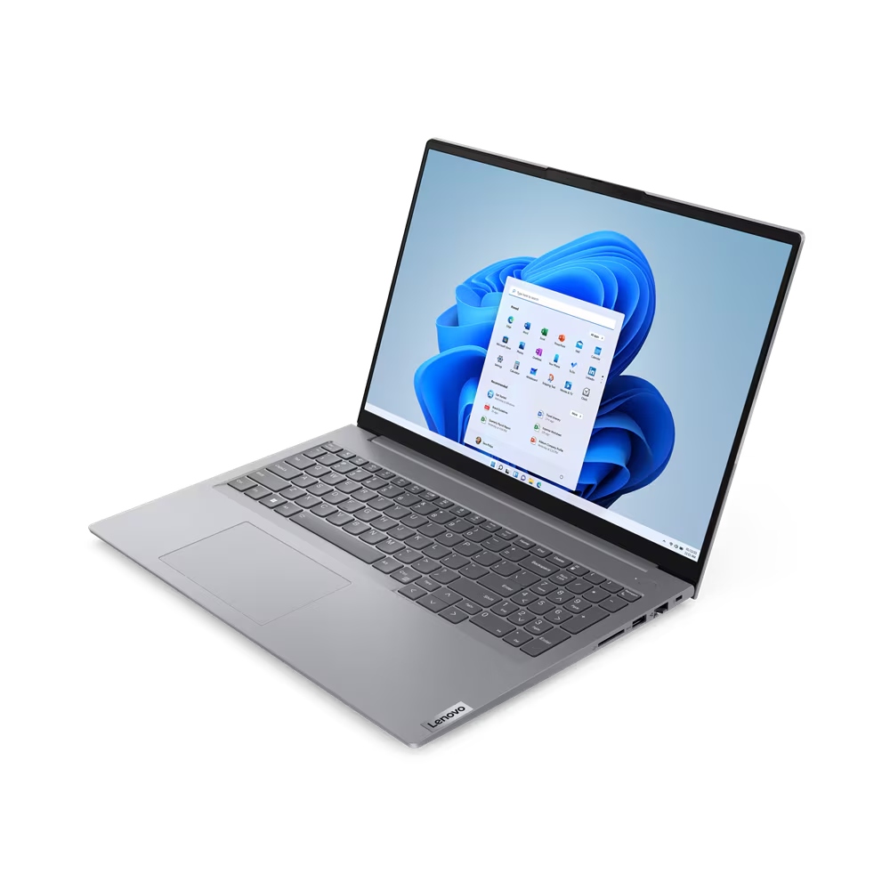 Lenovo ThinkBook 16 G6, Laptop 16″ WUXGA IPS, Intel Core i7-13700H, 16GB Ram, 512GB SSD, W11 Pro, Teclado español retroiluminado, Arctic Grey · 21KH00ARGJ