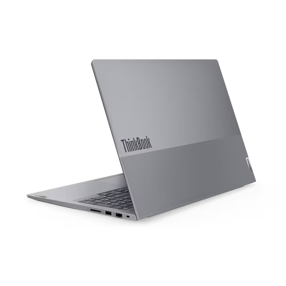 Lenovo ThinkBook 16 G6, Laptop 16″ WUXGA IPS, Intel Core i7-13700H, 16GB Ram, 512GB SSD, W11 Pro, Teclado español retroiluminado, Arctic Grey · 21KH00ARGJ