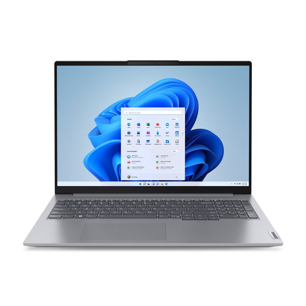 Lenovo ThinkBook 16 G6, Laptop 16″ WUXGA IPS, Intel Core i7-13700H, 16GB Ram, 512GB SSD, W11 Pro, Teclado español retroiluminado, Arctic Grey · 21KH00ARGJ