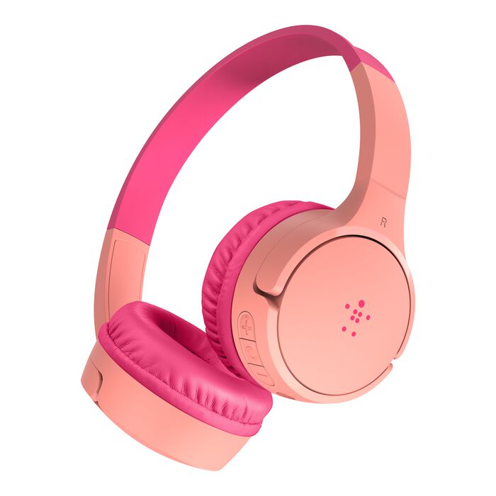 Belkin SoundForm Mini, Auriculares inalámbricos con Micrófono, Bluetooth/3.5mm (Rosa) · AUD002btPK