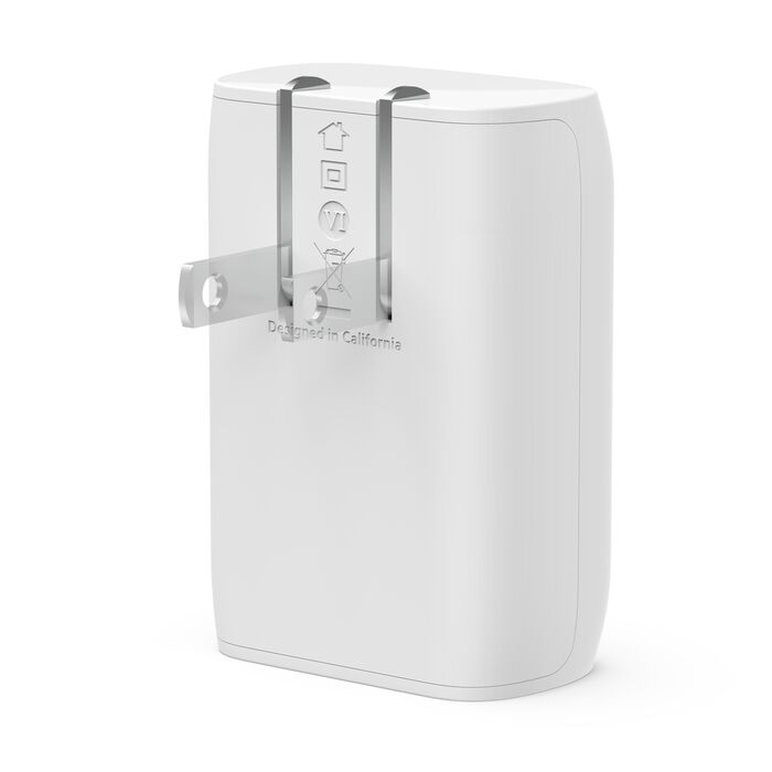 Belkin BoostCharge, Cargador de pared + Cable USB-C a Lightning, 30 W · WCA005dq1MWH-B5