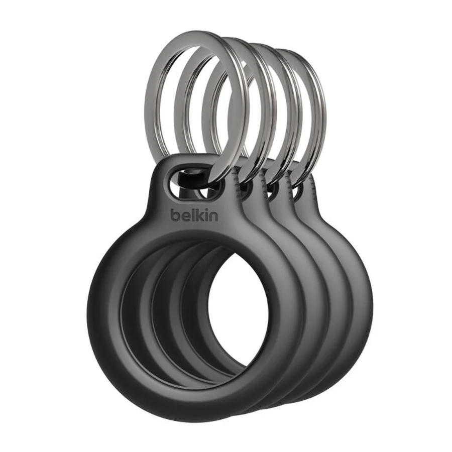Belkin Secure Holder con llavero para AirTag (Paquete de 4) · MSC001btBK