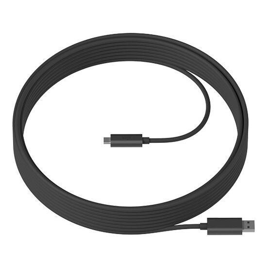 Logitech Strong USB, Cable óptico USB activo de 10 Gbps de 10 m · 939-001799