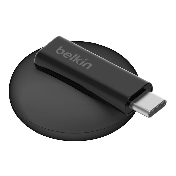 Belkin BoostCharge, Cargador portátil USB-C para Apple Watch · WIZ022glBK-B1