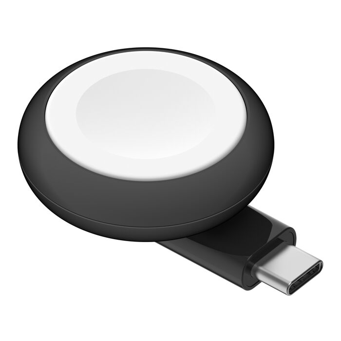 Belkin BoostCharge, Cargador portátil USB-C para Apple Watch · WIZ022glBK-B1