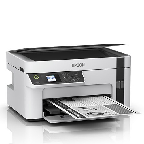 Epson EcoTank M2120, Impresora Multifuncional Monocromática Inalámbrica, WiFi/USB · C11CJ18301