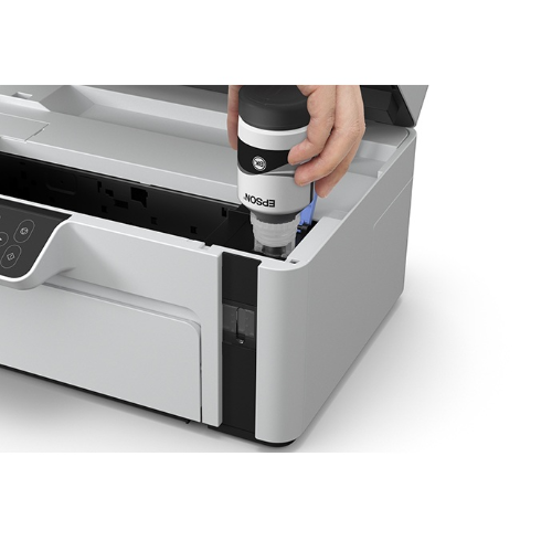Epson EcoTank M2120, Impresora Multifuncional Monocromática Inalámbrica, WiFi/USB · C11CJ18301