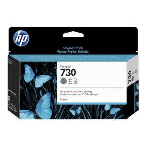 HP 730, Cartucho de tinta para DesignJet, 130 ml, Gris · P2V66A