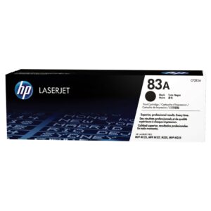 HP 83A, Cartucho de tóner para LaserJet Pro, Negro · CF283A