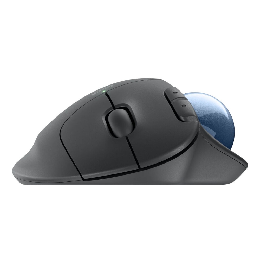 Logitech ERGO M575S, Mouse Inalámbrico Bluetooth, USB Logi Bolt, Trackball, Óptico 2000 dpi, Grafito · 910-007031