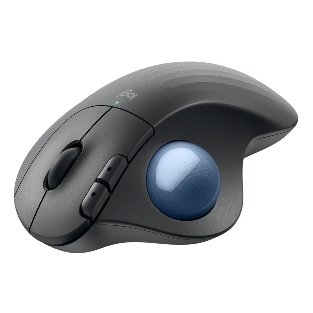 Logitech ERGO M575S, Mouse Inalámbrico Bluetooth, USB Logi Bolt, Trackball, Óptico 2000 dpi, Grafito · 910-007031