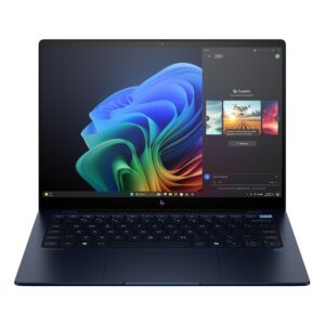 HP EliteBook Ultra G1q con IA, Laptop 14″ táctil 2.2K, Snapdragon® X Elite X1E-78-100, 16 GB LPDDR5x, 1TB NVMe, W11 Pro, Teclado Retroiluminado, Español, Azul · A98Y1LT#ABM
