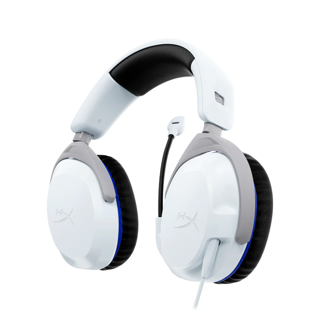 HyperX Cloud Stinger 2, Auriculares Gaming Cableado para PlayStation, Blanco · 75X29AA