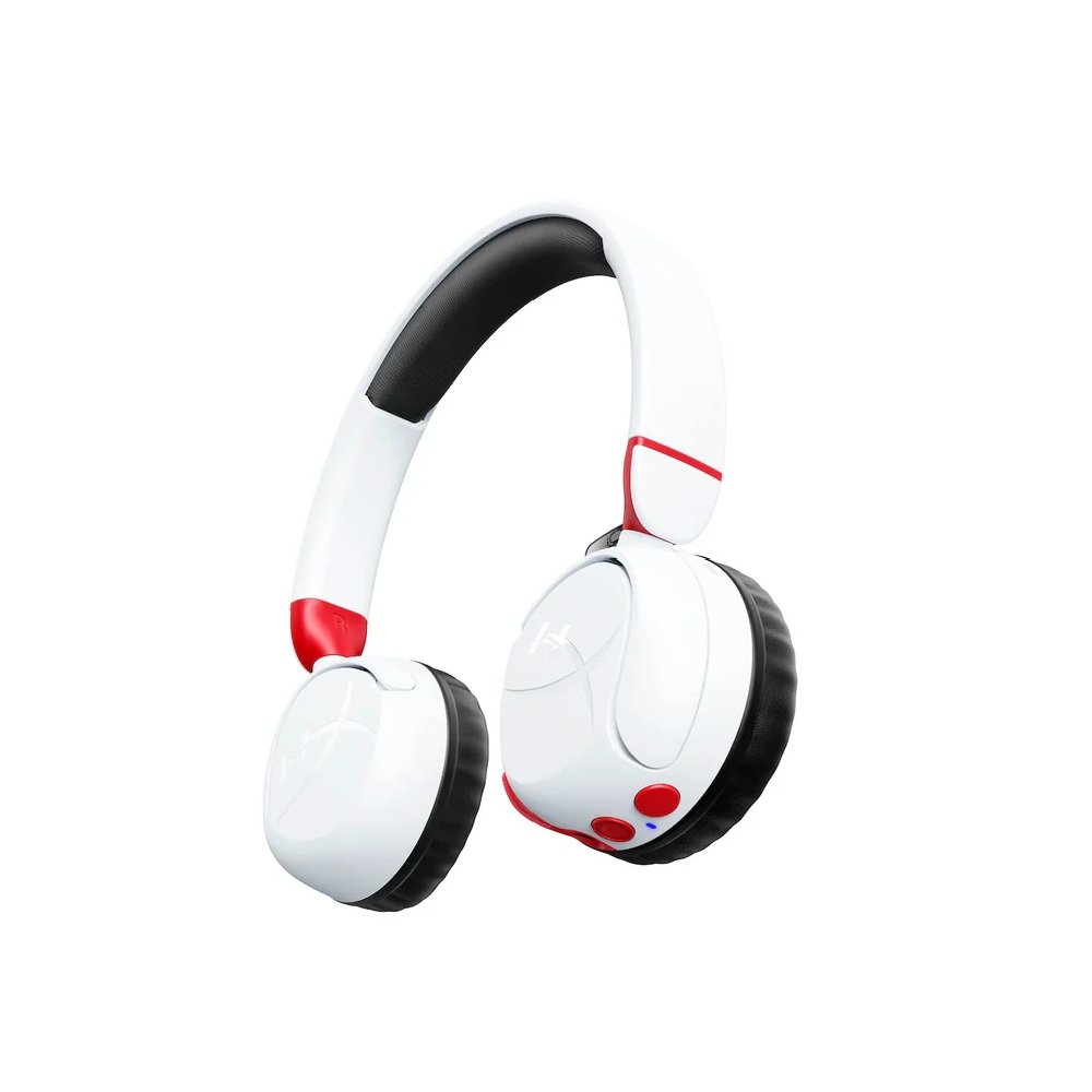 HyperX Cloud Mini, Auriculares inalámbricos Bluetooth, Cableado 3.5 mm, Blanco · 7G8F2AA