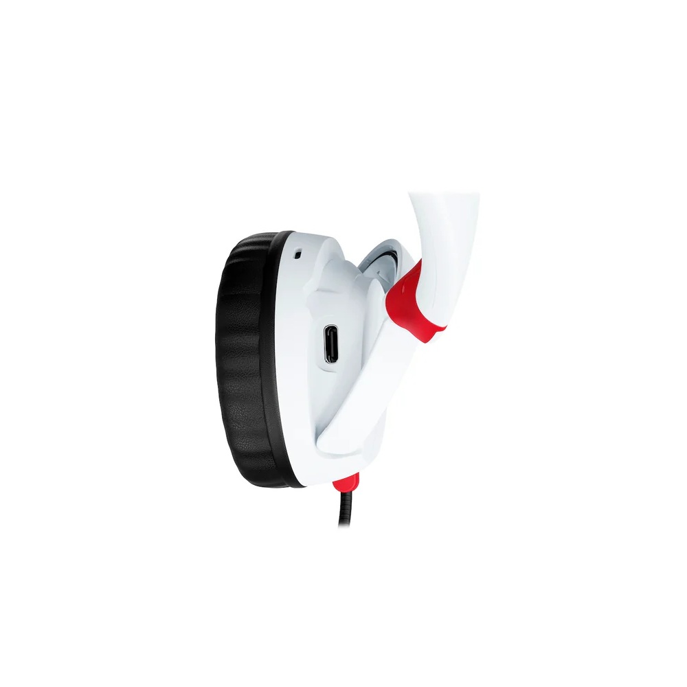 HyperX Cloud Mini, Auriculares inalámbricos Bluetooth, Cableado 3.5 mm, Blanco · 7G8F2AA