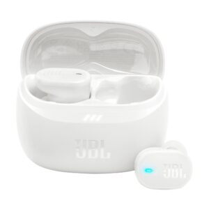 JBL Tune Buds 2, Auriculares inalámbricos Bluetooth con micrófono, ANC, 48h (Blanco) · JBLTBUDS2WHTAM