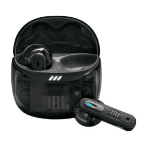 JBL Tune Flex 2 Ghost Edition, Auriculares inalámbricos Bluetooth con micrófono, ANC, 48h · JBLTFLEX2GBLKAM