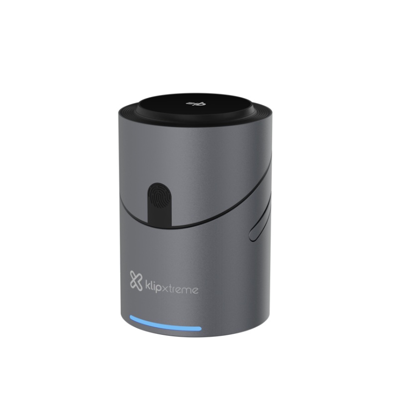 Klip Xtreme PowerDesk Spin, Cargador de carga inalámbrica 3 en 1, 15 Watt · KDC-400
