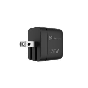 Klip Xtreme PowerWall 35, Cargador de pared de 35W con puerto USB-C y USB-A · KMC-250
