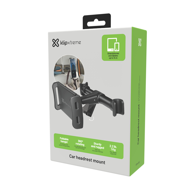 Klip Xtreme, Soporte de teléfono para cabecera de auto · KMH-250
