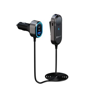 Klip Xtreme PowerCar 100, Cargador de auto de 100W, 6 puertos USB-C/USB-A · KCC-100