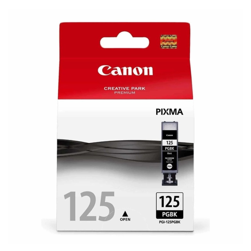 Canon, Cartucho de tinta negra PGI-125PGBK, 19 ml · 4533B001AA