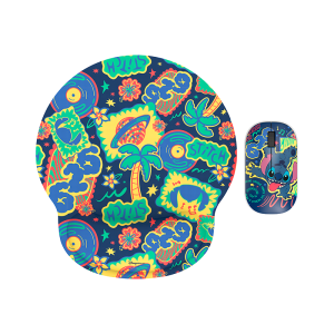 Xtech Edición Stitch, Kit de mouse y alfombrilla para mouse · XTM-DKT1ST