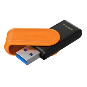 Kingston DataTraveler Exodia S, Unidad flash USB 256 GB, USB 3.2 Gen 1, Negro/Naranja · DTXS/256GB