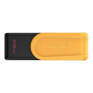 Kingston DataTraveler Exodia S, Unidad flash USB 512 GB, USB 3.2 Gen 1, Negro/Amarillo · DTXS/512GB