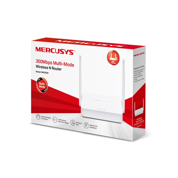 Mercusys, Router N inalámbrico multimodo de 2.4Ghz, 300Mbps · MW302R