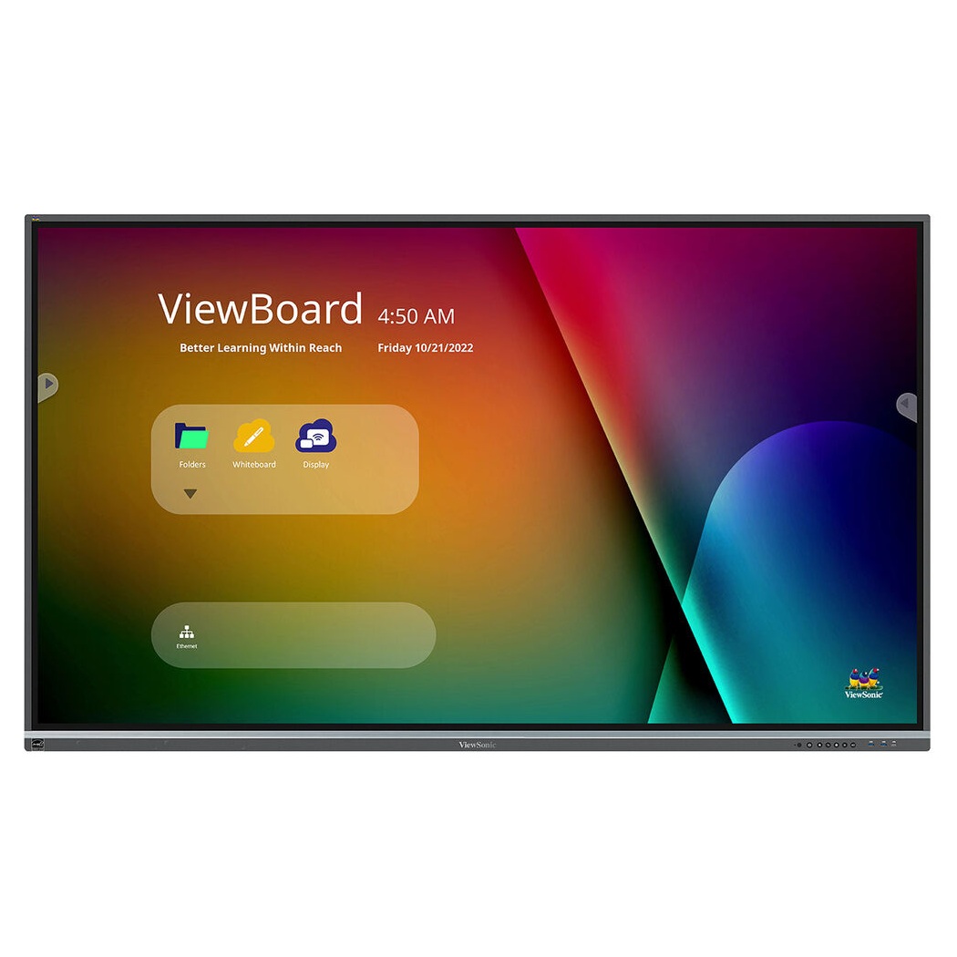 ViewSonic ViewBoard IFP8650, Pantalla táctil comercial ViewBoard de 86" UHD · IFP8650